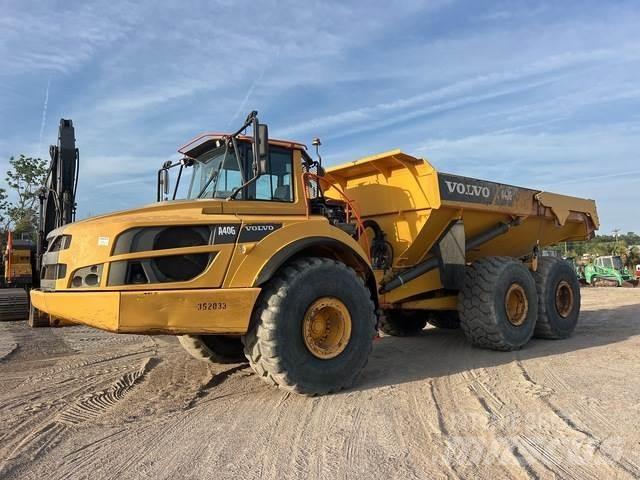 Volvo A40G Liigendraamiga pinnaseveokid