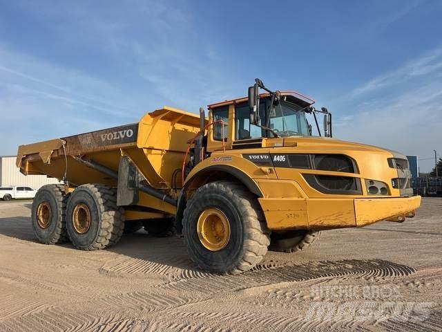 Volvo A40G Liigendraamiga pinnaseveokid