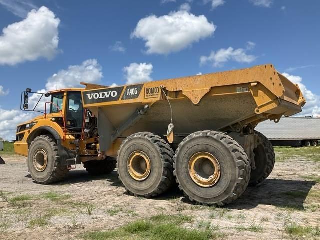 Volvo A40G Liigendraamiga pinnaseveokid