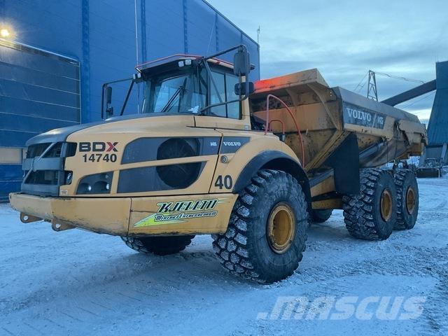 Volvo A40G Liigendraamiga pinnaseveokid
