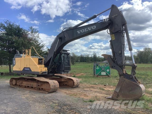 Volvo EC250EL Roomikekskavaatorid