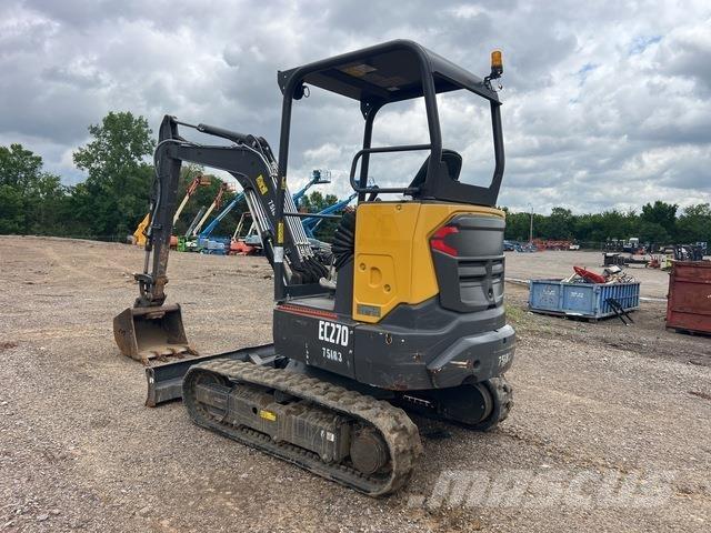 Volvo EC27D Roomikekskavaatorid