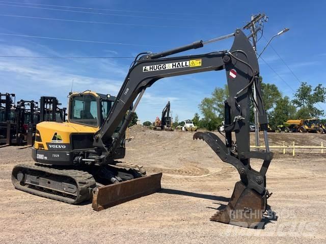 Volvo ECR88D Roomikekskavaatorid