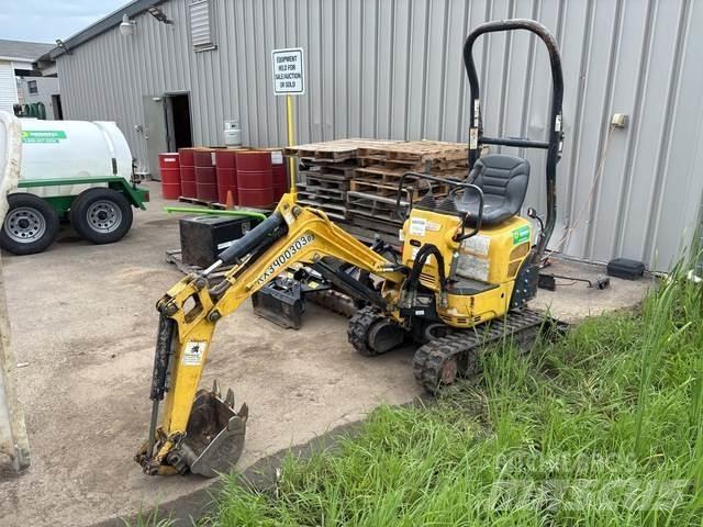 Yanmar SV08-1A Roomikekskavaatorid