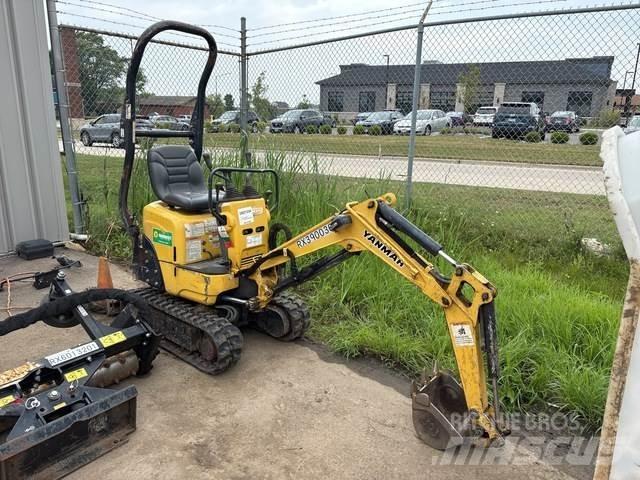 Yanmar SV08-1A Roomikekskavaatorid