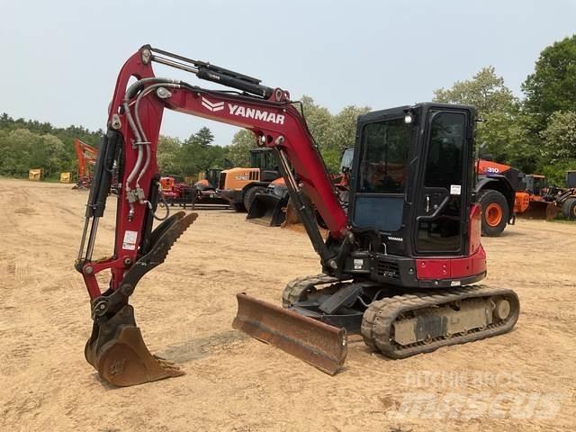 Yanmar SV40 Roomikekskavaatorid