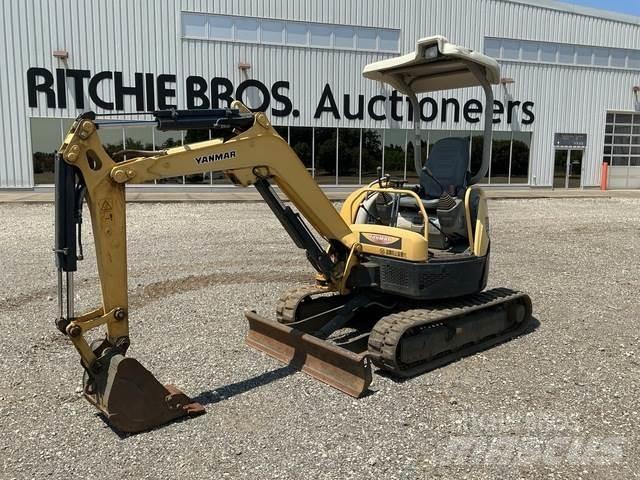 Yanmar ViO20-3 Roomikekskavaatorid