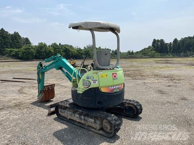 Yanmar ViO20-3 Roomikekskavaatorid