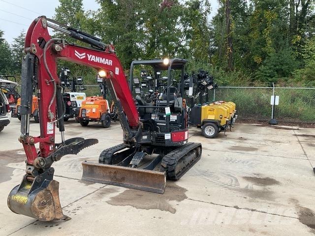 Yanmar VIO35 Roomikekskavaatorid