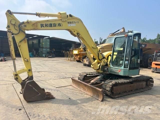 Yanmar ViO70-3 Roomikekskavaatorid