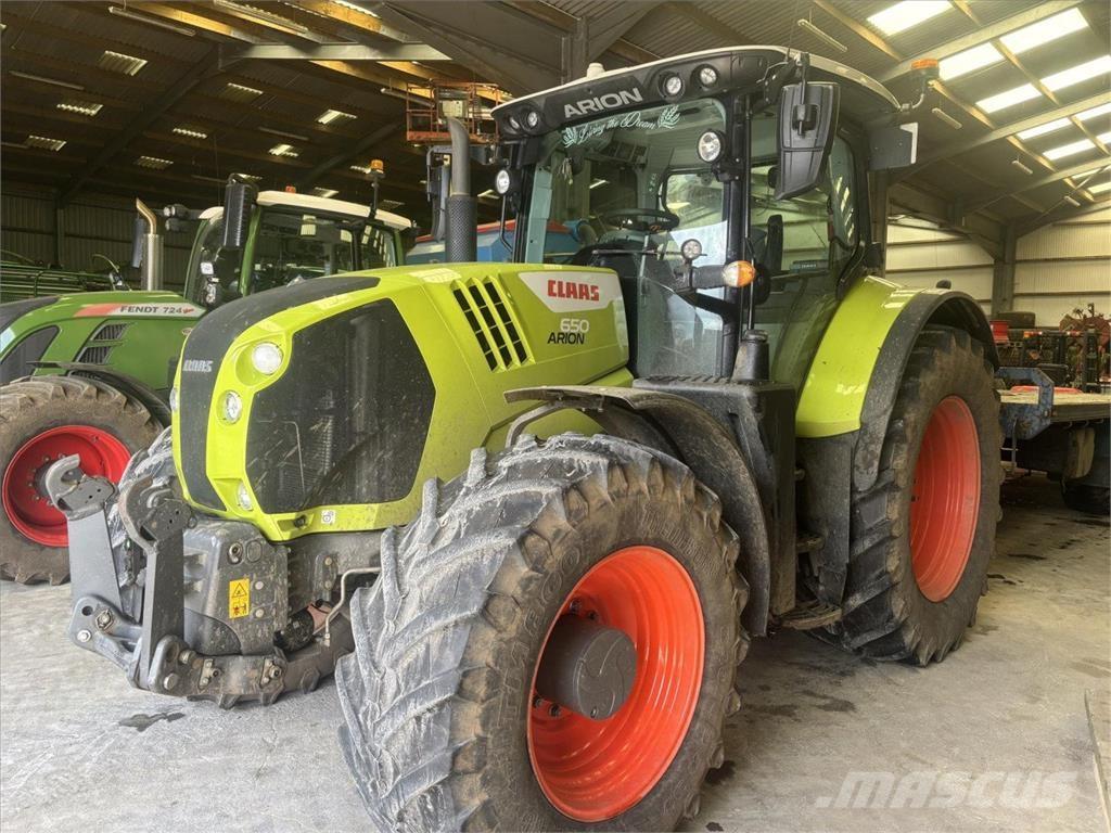CLAAS ARION 650 Traktorid