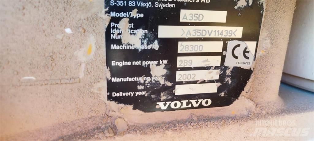 Volvo A35D Liigendraamiga pinnaseveokid