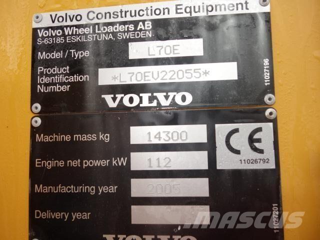 Volvo L70E Rataslaadurid