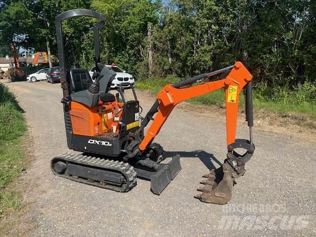 Doosan DX10Z Väikeekskavaatorid 7t-12t