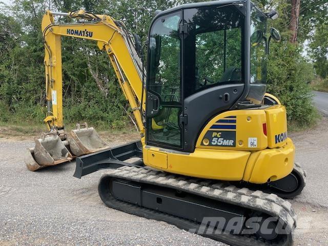 Komatsu PC55 MR-5 Väikeekskavaatorid 7t-12t