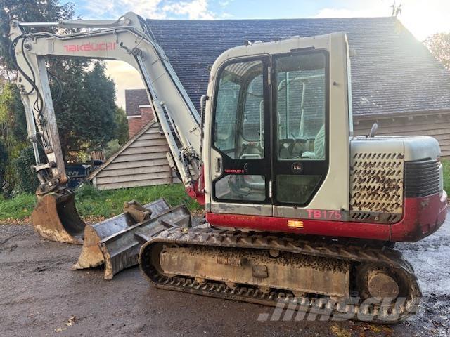 Takeuchi TB175 Väikeekskavaatorid 7t-12t