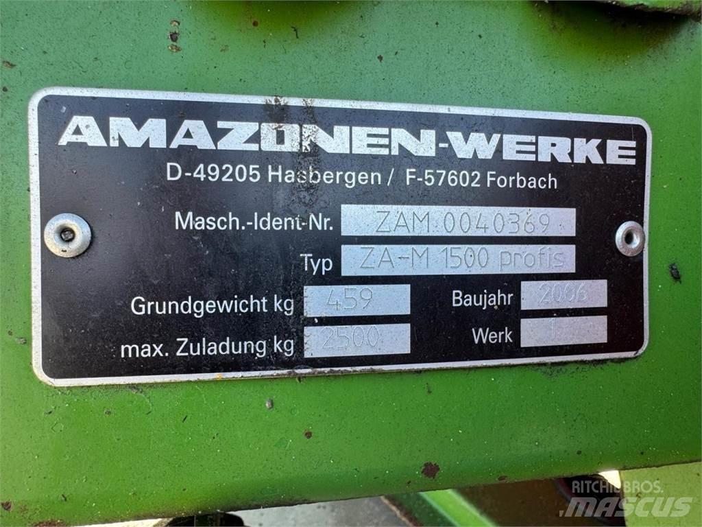 Amazone ZA-M 1500 Väetisekülvikud pihustiga