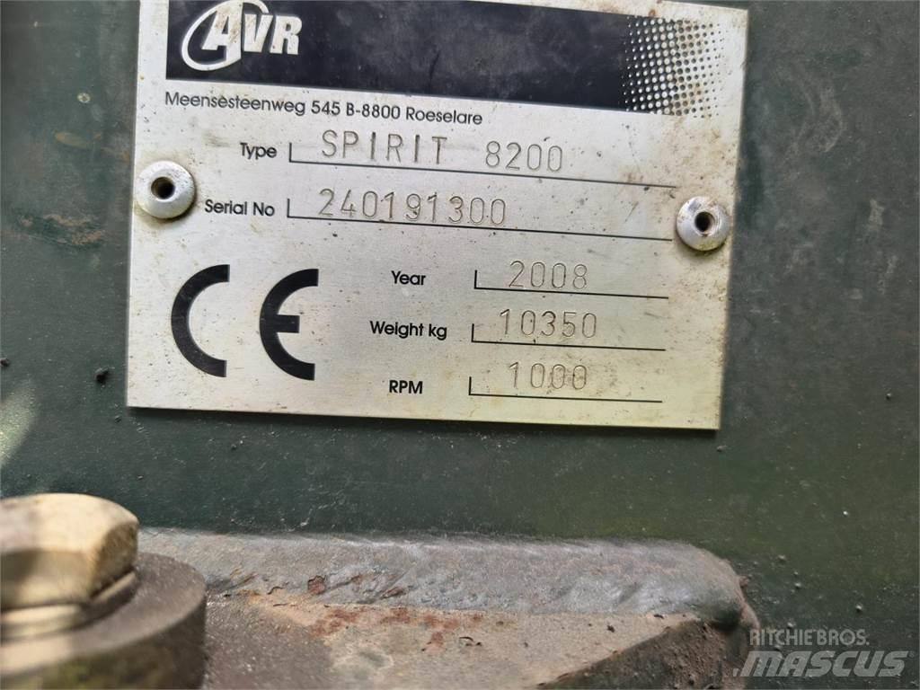 AVR SPIRIT 8200 Kartulikombainid ja kaevajad