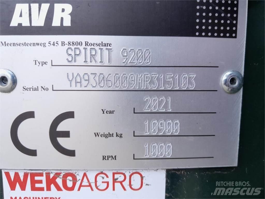 AVR SPIRIT 9200 Kartulikombainid ja kaevajad
