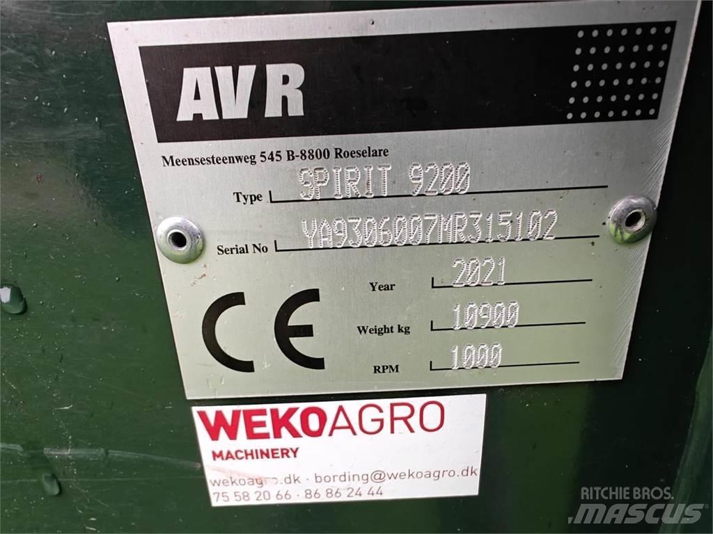 AVR SPIRIT 9200 Kartulikombainid ja kaevajad