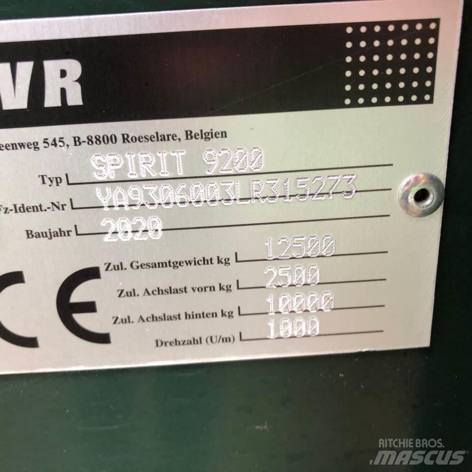AVR SPIRIT 9200 Kartulikombainid ja kaevajad