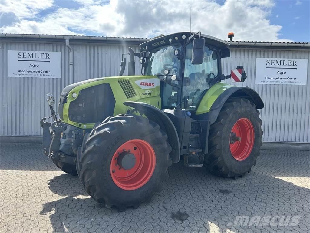 CLAAS AXION 870 Traktorid