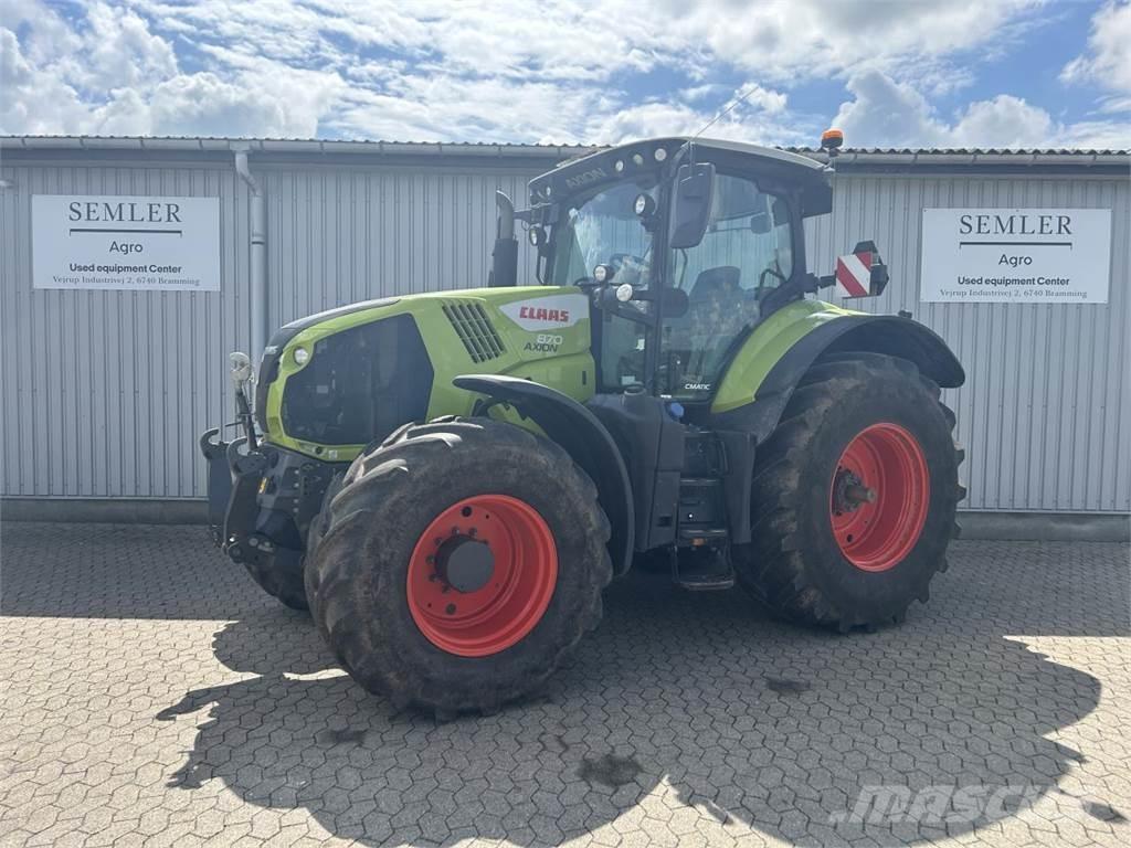 CLAAS AXION 870 Traktorid