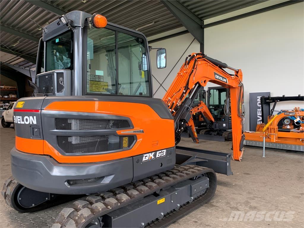 Develon DX63-7 Roomikekskavaatorid