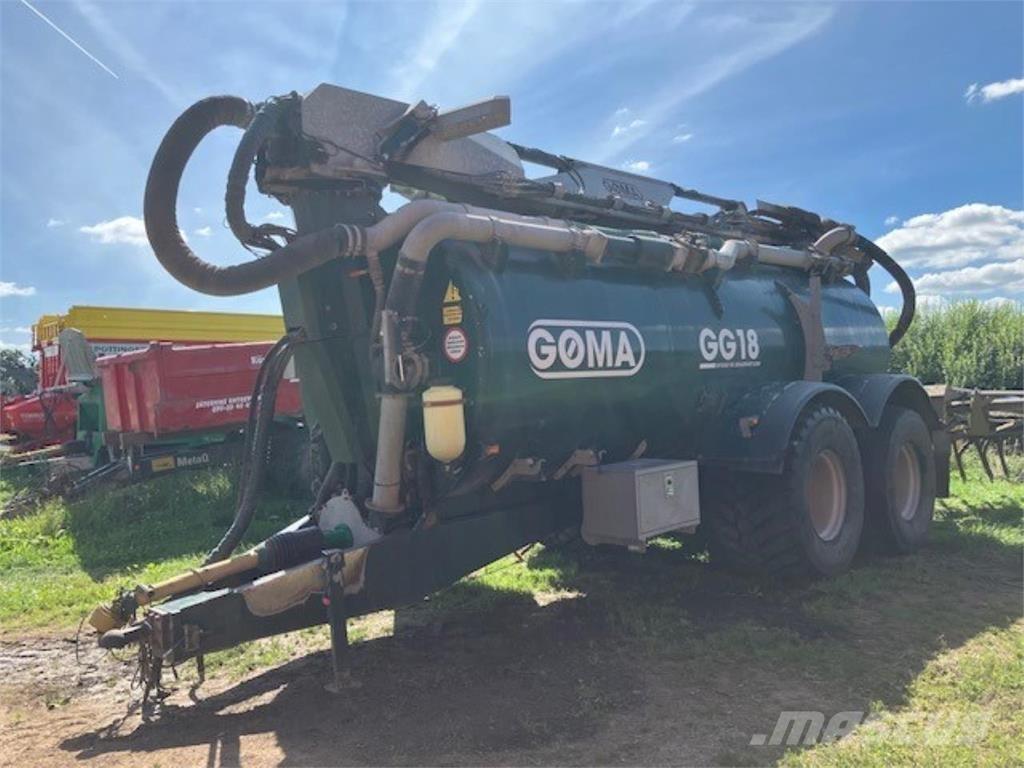 Gøma GG 18 Lägapaagid
