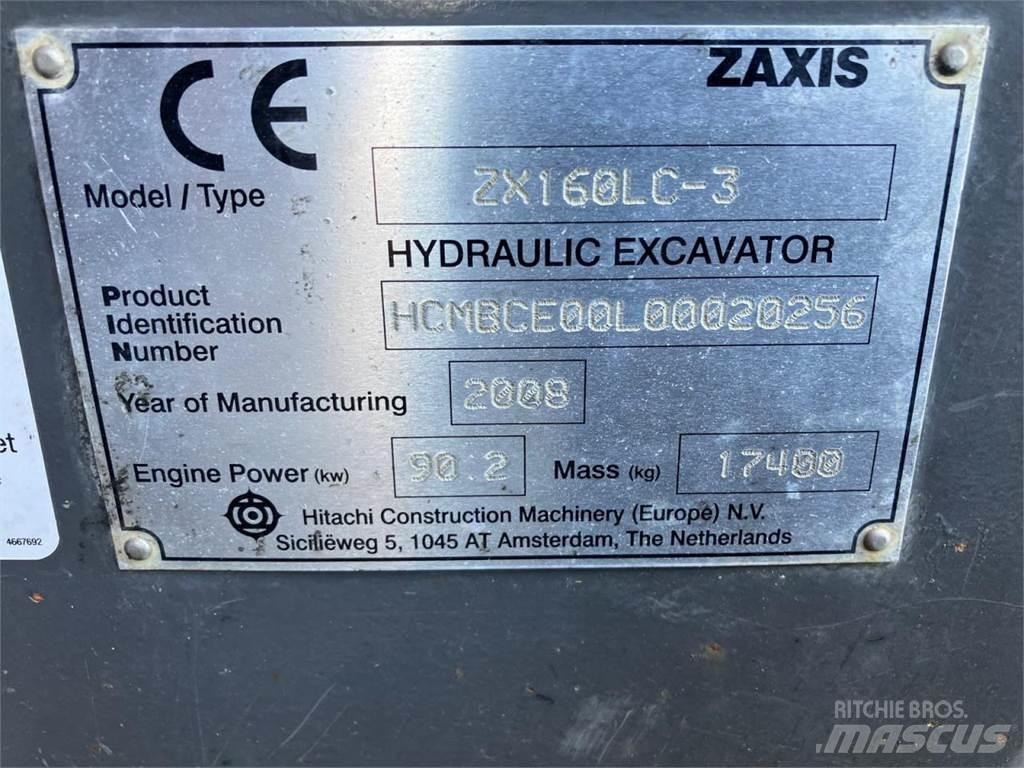 Hitachi ZX160-3 Roomikekskavaatorid