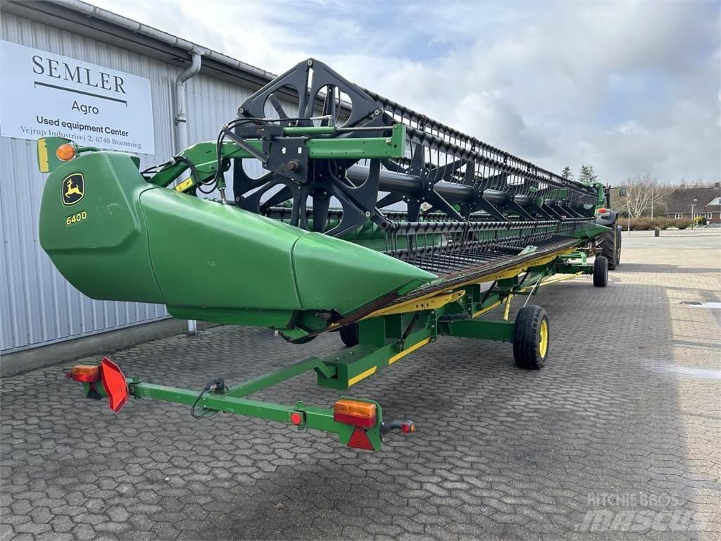 John Deere 640D Kombainide heedrid
