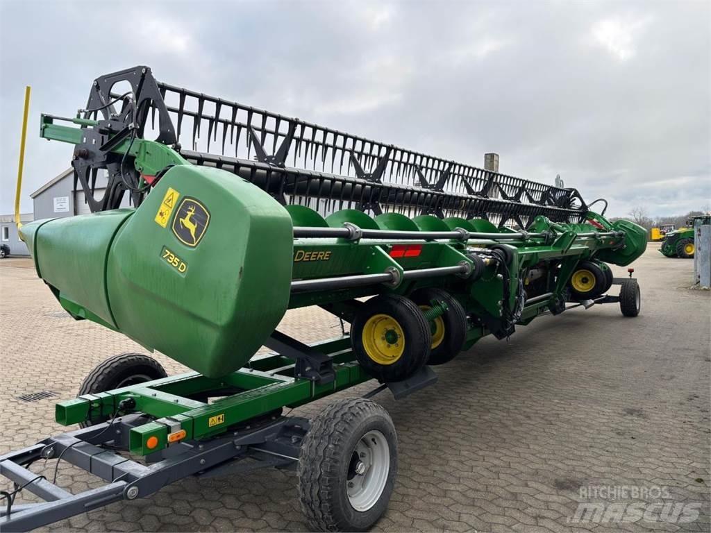 John Deere 735D Kombainide heedrid