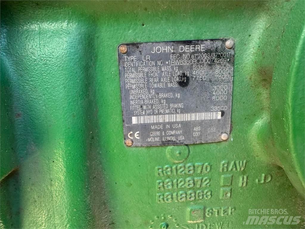 John Deere 8360R Traktorid