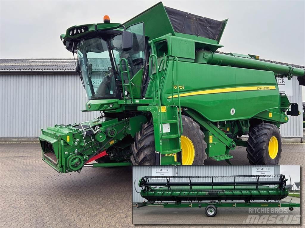 John Deere T670 Teraviljakombainid