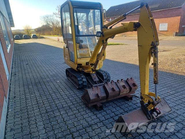 Komatsu PC15R Miniekskavaatorid < 7 t