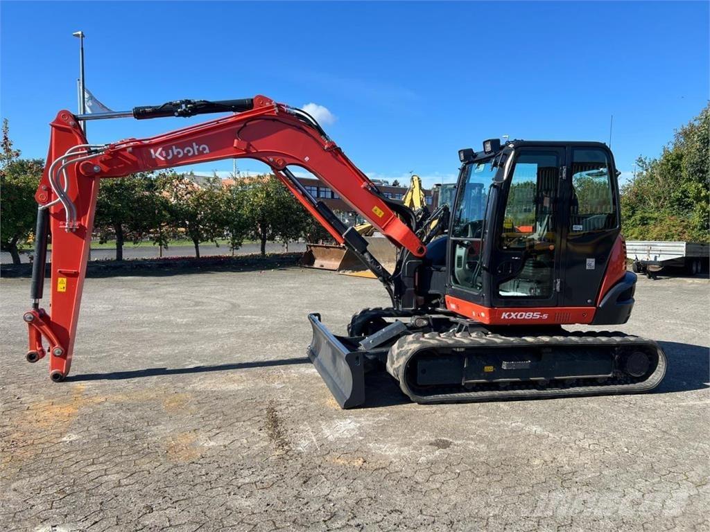 Kubota KX085-5 Roomikekskavaatorid