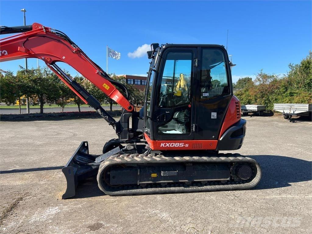 Kubota KX085-5 Roomikekskavaatorid