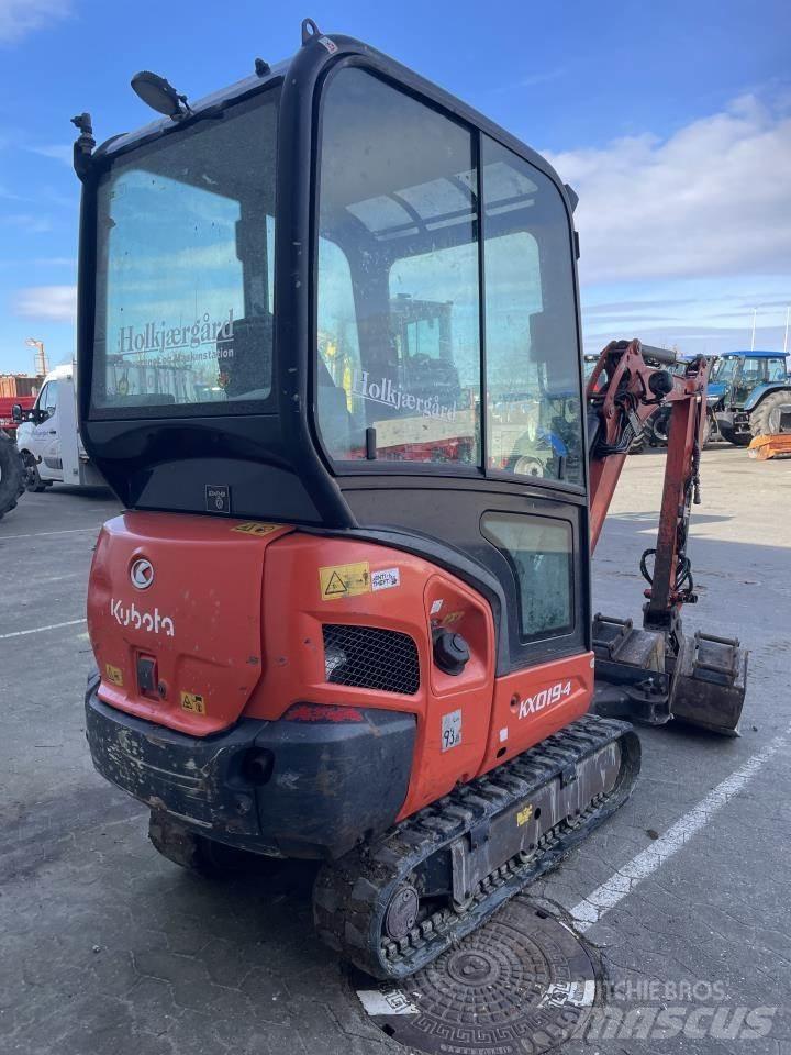 Kubota KX19-4 Miniekskavaatorid < 7 t
