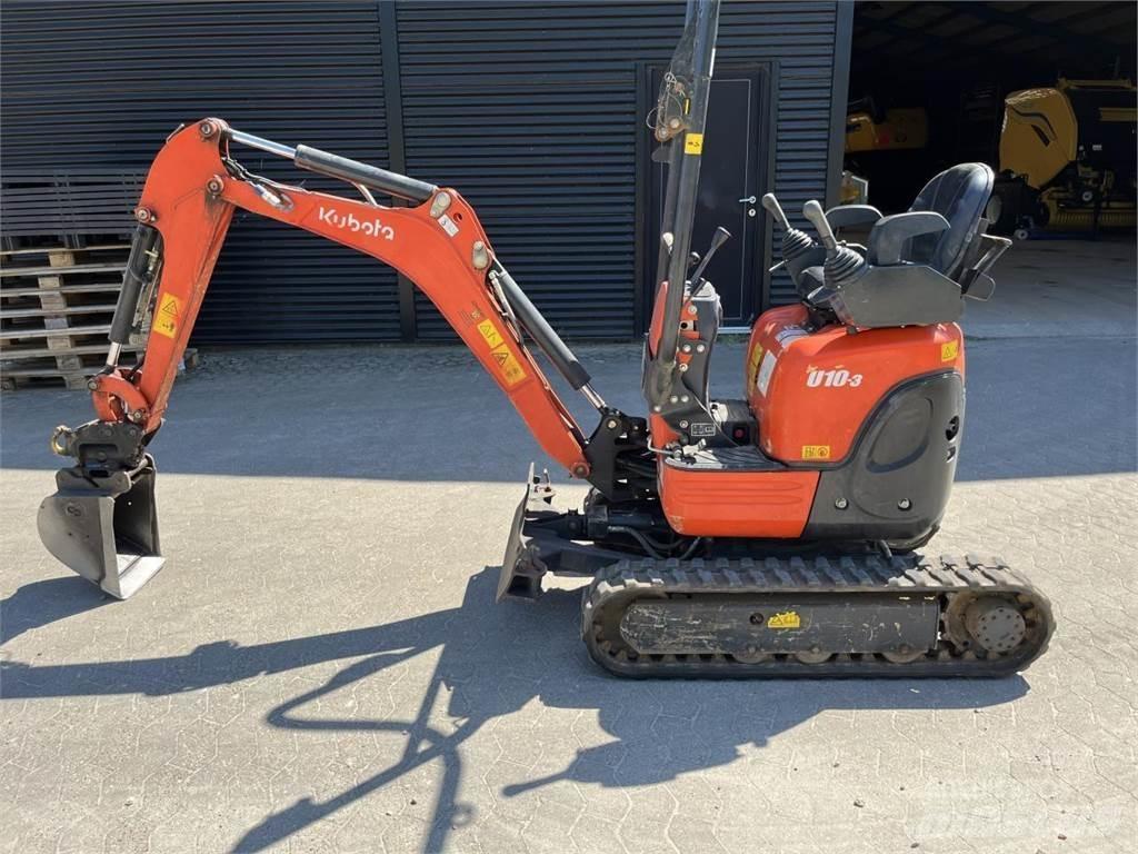 Kubota U10-3 Miniekskavaatorid < 7 t