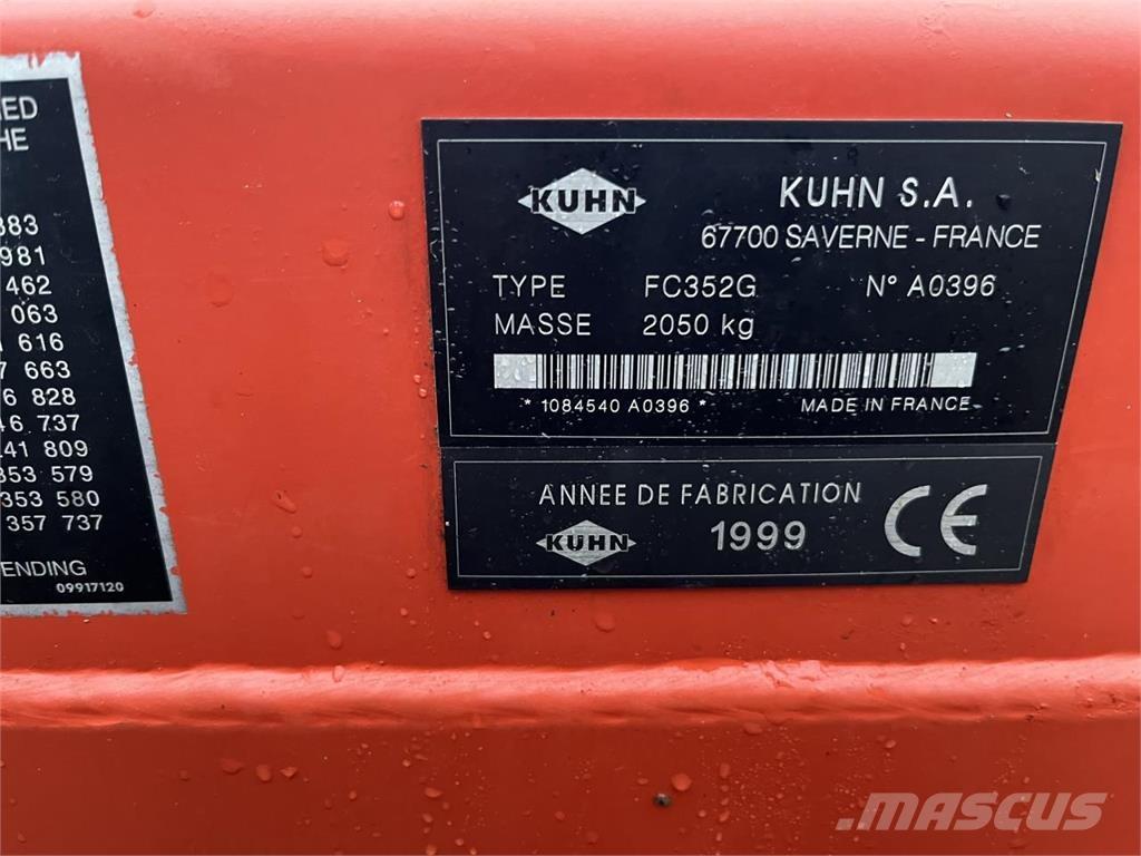 Kuhn FC 352 C Iseliikuvad niidukid-vaalutid