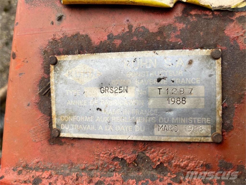 Kuhn GSR 25 N Vaalutid ja kaarutid