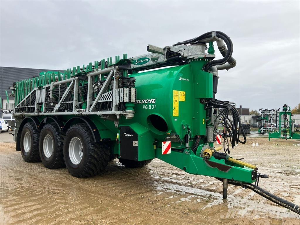 Samson PG II 31 Lägapaagid