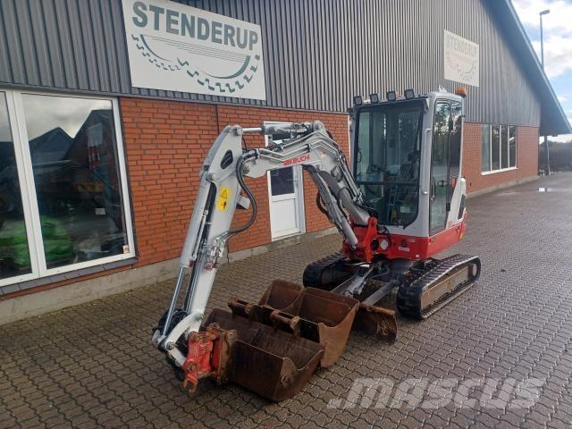 Takeuchi TB225 Miniekskavaatorid < 7 t