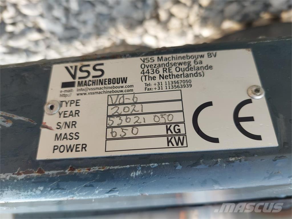  VSS Cappon VD 600 Rullmasinad