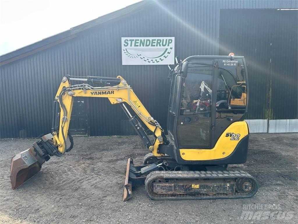 Yanmar SV22 Miniekskavaatorid < 7 t