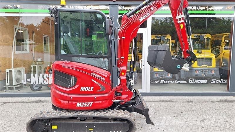 Mole M25 ny Miniekskavaatorid < 7 t