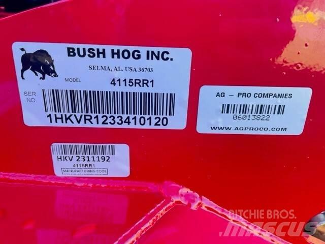 Bush Hog 4115 Rullipurustid, noad ja lahtirullijad