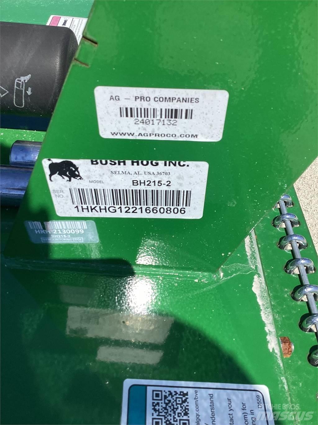 Bush Hog BH215 Rullipurustid, noad ja lahtirullijad