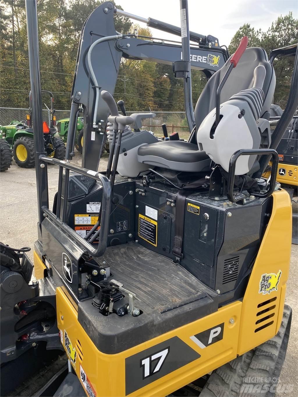 John Deere 17 P Miniekskavaatorid < 7 t