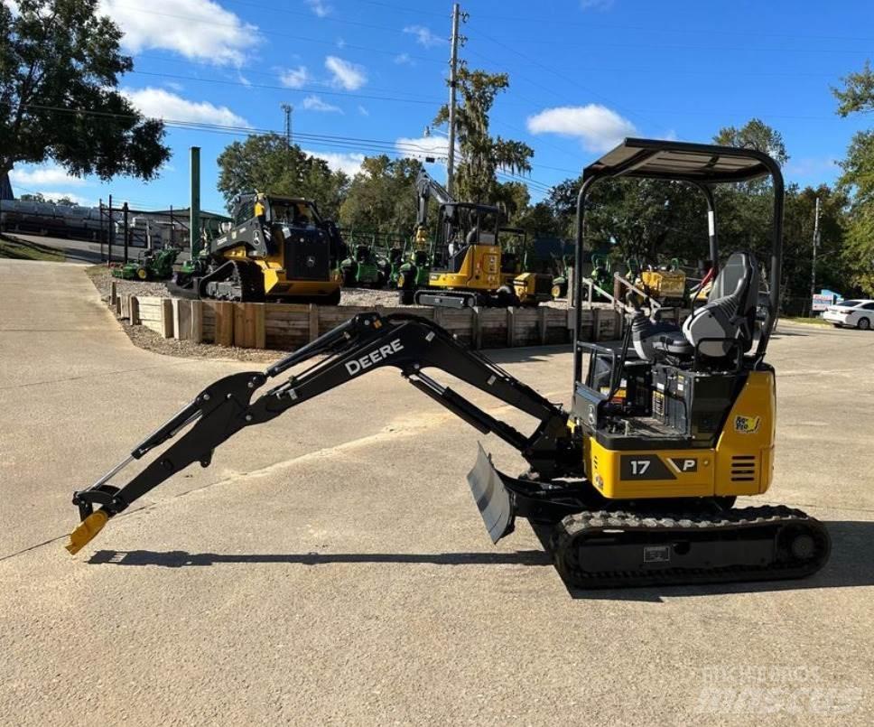 John Deere 17 P Miniekskavaatorid < 7 t